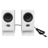 Edifier R20BT kompaktné Bluetooth 2.0 reproduktory s okolitým osvetlením, biele