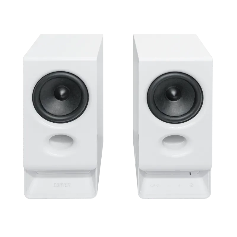 Edifier R20BT kompaktné Bluetooth 2.0 reproduktory s okolitým osvetlením, biele