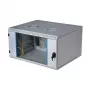 EFB 19 palcový nástenný rozvádzač 12U, výklopný, 2-dielny, RAL 7035, hĺbka 500 mm