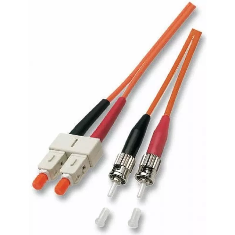 EFB duplexné vláknové patch kábel SC-ST OM3 50/125µm LSZH aqua 5m