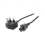 EFB EK499.1,8 UK napájací kábel BS 1363A na IEC C5 1,8 m čierny 3x0,75 mm²