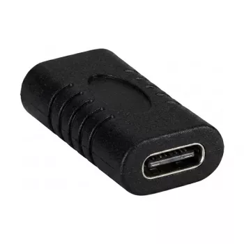 EFB Electronics USB 3.2 Type-C adaptér, Type-C samica - Type-C samica, čierny