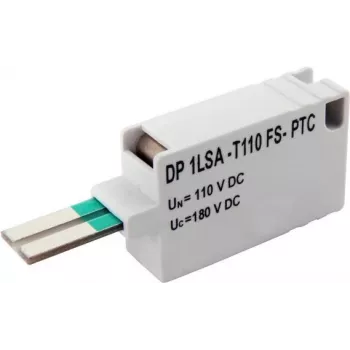 EFB-Elektronik 1DA jemná ochrana s FailSafe, 48 V DC, ochrana dátových vedení proti prepätiu, PTC, montáž na DIN lištu, čierna 46150.48