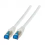 EFB Elektronik Cat.6A S/FTP PVC UL prepojovací kábel RJ-45 na RJ-45, sivý, 20 m