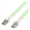 EFB-Elektronik duplex jumper LC-LC 50/125µ, OM5, LSZH, limetkovozelená, 2,0mm, 25m O0319.25OM5