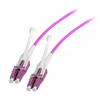 EFB Elektronik Duplex prepojovací kábel LC-LC OM4 3 m s Push/Pull jazýčkom a vymeniteľnou polaritou