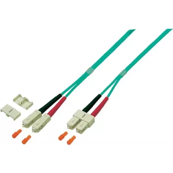 EFB-Elektronik duplexný jumper SC-SC 50/125µ, OM4, LSZH, Erika Violet, 3,0mm, 15m O0318.15
