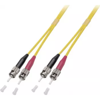 EFB Elektronik duplexný jumper ST-ST 9/125µm OS2 LSZH žltý 0,5 m