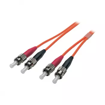EFB-Elektronik Duplex Patchkabel ST-ST OM2 3m LSZH 3mm oranžový