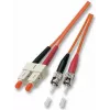 EFB-Elektronik ECOFIBER duplexný jumper SC-ST 50/125µ OM3 LSZH aqua 3,0 mm 15 m