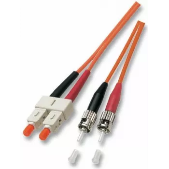 EFB-Elektronik ECOFIBER duplexný jumper SC-ST 50/125µ OM3 LSZH aqua 3,0 mm 15 m