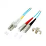 EFB Elektronik ECOFIBER Duplexný optický patch kábel LC-SC, OM3 50/125 um, LSZH, 30 m, Aqua