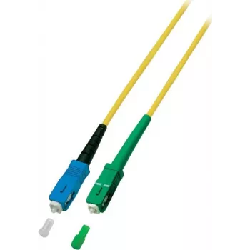 EFB Elektronik ECOFIBER O0928.10 Simplex optický prepojovací kábel SC/APC 8 stupňov, 9/125 um, 10 m, LSZH