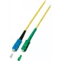EFB Elektronik ECOFIBER O0928.10 Simplex optický prepojovací kábel SC/APC 8 stupňov, 9/125 um, 10 m, LSZH
