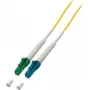 EFB Elektronik O1403.10 Simplex optický prepojovací kábel LC/APC-LC, OS2 G657A2, 10 m, LSZH, žltý