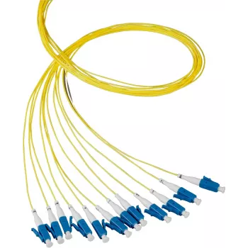 EFB Elektronik Fiber Pigtail LC 62.5/125 OM1 modrý 2m