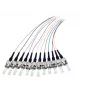 EFB Elektronik Fibre Pigtail ST-II 9/125 OS2 12-farebná sada 2m