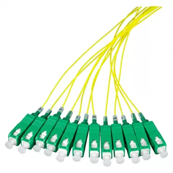 EFB Elektronik FTTH Pigtail SC/APC OS2 G.657.A2 9/125µm žltá 2m