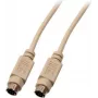 EFB-Elektronik prepojovací kábel klávesnica/myš, 2x PS/2, konektor samec-samec, 3,0 m, béžový