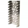 EFB Elektronik LSA montážna vaňa, 50 modulov, hĺbka 50 mm, polomer ohybu 25 mm, balenie 2 ks