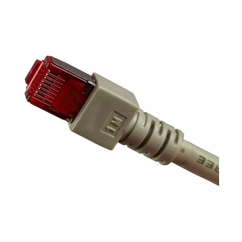 EFB-Elektronik RJ45 patch kábel Cat.6 S/FTP LSZH sivý 0,75m