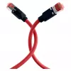 EFB ELEKTRONIK RJ45 patch kábel Cat.6A S/FTP PUR Draka UC900 TM21 červený 0,25 m