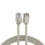 EFB Elektronik RJ45 patch kábel Cat.6A U/FTP TPE 4 mm Ultraflex sivý 5 m