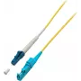 EFB-Elektronik Simplex LWL Patchkabel E2000 APC na LC UPC OS2 3m žltá LSZH 9/125µm O0863.3