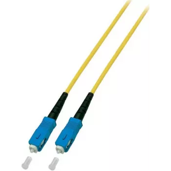 EFB-Elektronik Simplex LWL patch kábel SC-SC G657.A2 10m 3,0mm žltý 9/125µm