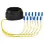 EFB-ELEKTRONIK Trunk kábel U-DQ ZN BH OS2 12E 1x12 LC-LC 40 m Dca LSZH