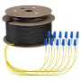 EFB Trunk kábel U-DQ(ZN)BH OS2 12E (1x12) LC-LC 70 m Dca LSZH G657A1
