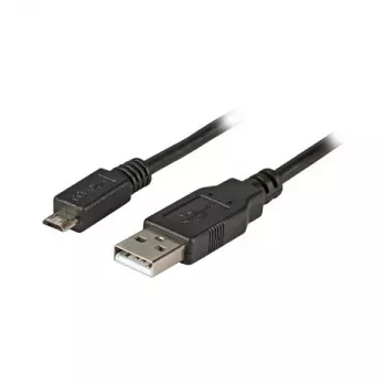EFB USB 2.0 kábel A na Micro-B 5-pinový, 0,5 m, čierny, Classic