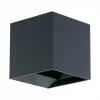 EGLO CALPINO LED nástenné svietidlo antracitové 6.6W 680lm 3000K IP44
