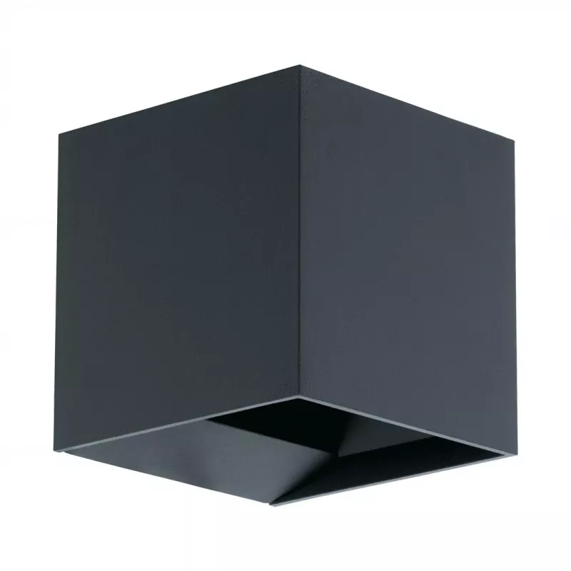 EGLO CALPINO LED nástenné svietidlo antracitové 6.6W 680lm 3000K IP44