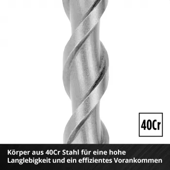 Einhell 265510 SDS-plus sada vrtákov do kladiva, 7-dielna, Ø 6-14 mm, 160 mm
