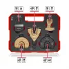 Einhell 708110 XLPLUS-CASE HCS HM sada príslušenstva pre multifunkčný nástroj 37-dielna