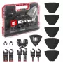 Einhell 708135 XL-PLUS-CASE BiM HSS sada príslušenstva pre multifunkčné náradie, 10 dielov