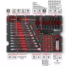 Einhell E-Case 201-dielna mechanická sada náradia (chróm-vanádiová oceľ, stohovateľná) (370513)
