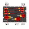Einhell E-Case VDE kufrík na náradie 24-dielna elektrikárska sada (červená/žltá)