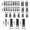 Einhell Impact Bit and Socket Set 1/2 inch 32-dielna v XL kufríku