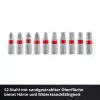 Einhell Karabiner Impact Bit Set 10-dielna 1/4 palca šesťhranné impact bity s karabínkou