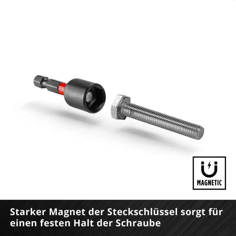 EINHELL-KWB Impact Bit & Socket Set v M-CASE, 39-dielna