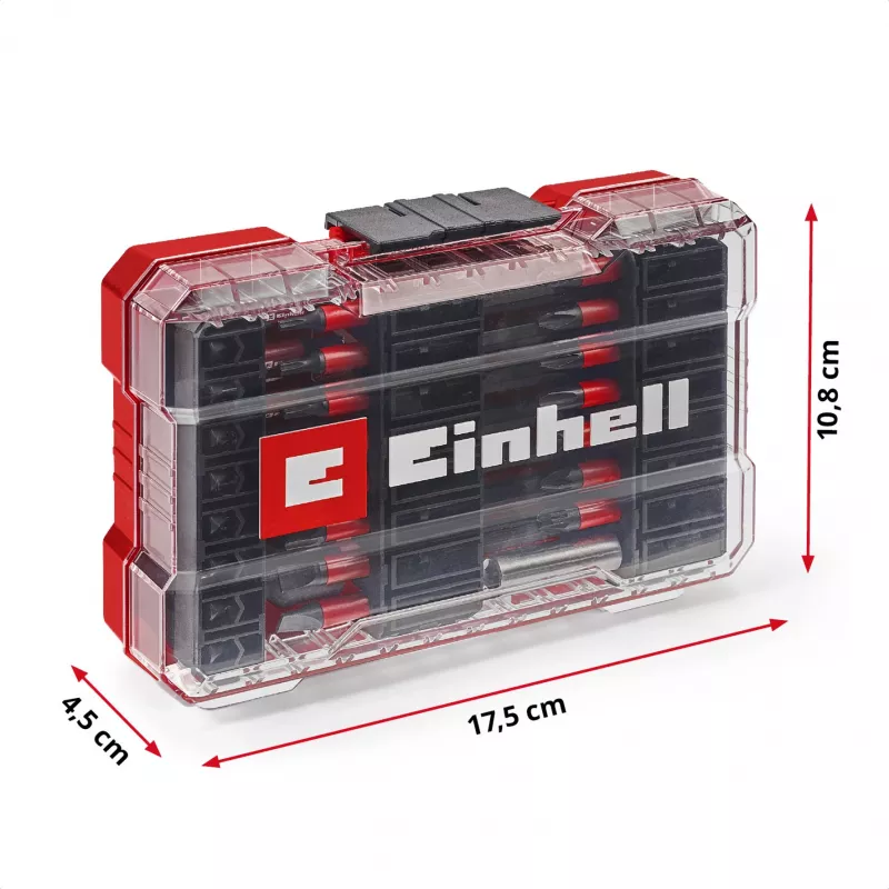 EINHELL-KWB sada nárazových bitov v M-CASE, 38-dielna