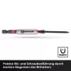 EINHELL-KWB sada nárazových bitov v M-CASE, 38-dielna