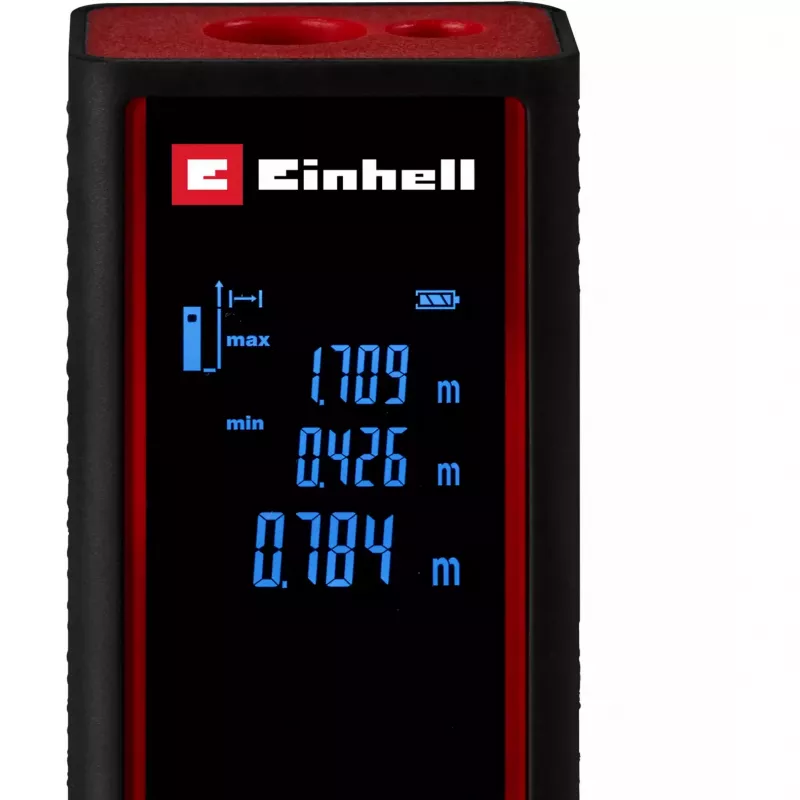 EINHELL laserový diaľkomer TC-LD 30 R (čierna/červená, 5 cm - 30 m)