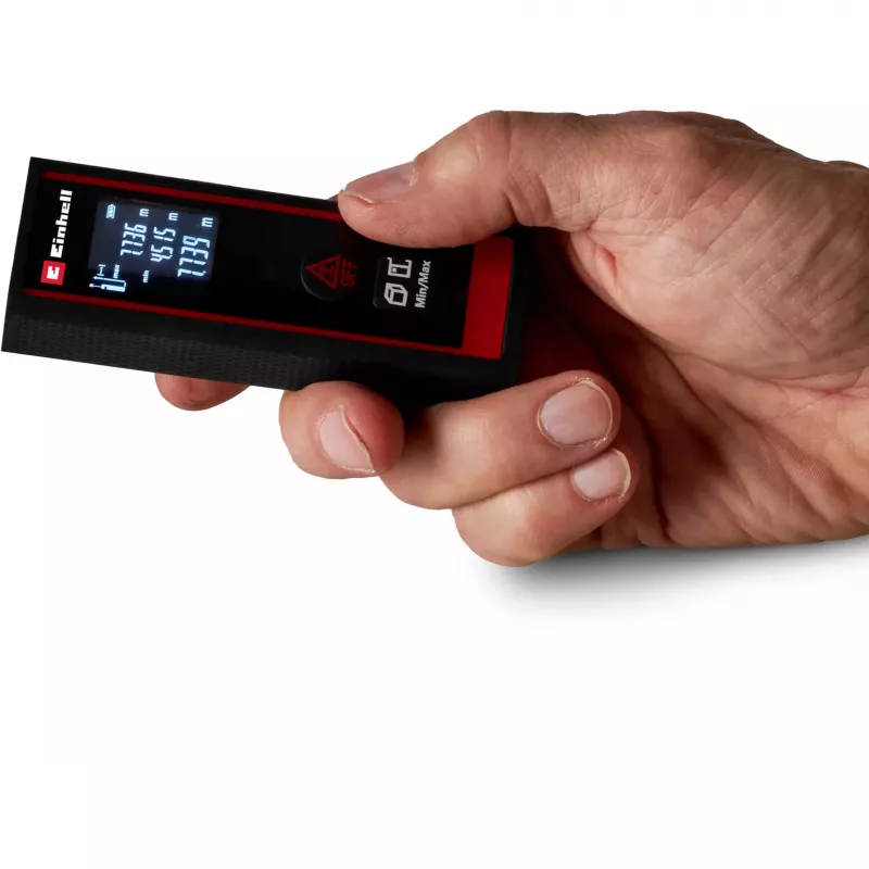 EINHELL laserový diaľkomer TC-LD 30 R (čierna/červená, 5 cm - 30 m)