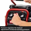 EINHELL Power X-Change akumulátorový kompresor SILENZZO 18/160, 18V (červená/čierna, bez batérie a nabíjačky)