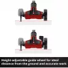 EINHELL Power X-Change akumulátorový čistič škár GE-CC 18/110 Li E-Solo, 18V (červená/čierna, bez batérie a nabíjačky)