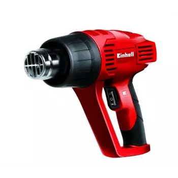 Einhell TC-HA 2000/1 teplovzdušná pištoľ 2000 W 550°C 500 l/min so 4 dýzami a škrabkou červená