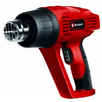 Einhell TC-HA 2000/1 teplovzdušná pištoľ 2000 W 550°C 500 l/min so 4 dýzami a škrabkou červená